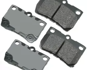 Akebono ProACT Ultra Premium Ceramic Disc Brake Pad Kit - Universal Fitment