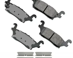 Akebono ProACT Ultra Premium Ceramic Disc Brake Pad Kit - Universal Fitment