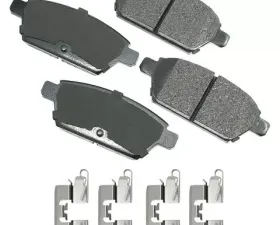 Akebono ProACT Ultra Premium Ceramic Disc Brake Pad Kit - Universal Fitment