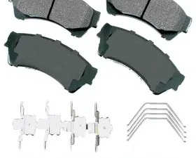 Akebono ProACT Ultra Premium Ceramic Disc Brake Pad Kit - Universal Fitment