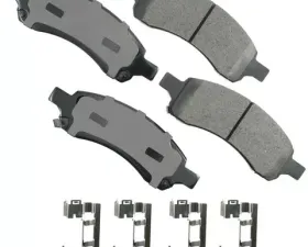 Akebono ProACT Ultra Premium Ceramic Disc Brake Pad Kit - Universal Fitment