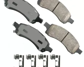 Akebono ProACT Ultra Premium Ceramic Disc Brake Pad Kit ACT1169A for Universal Fitment