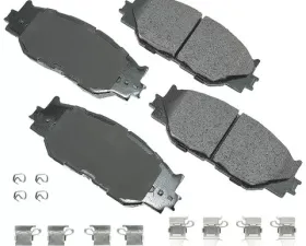 Akebono ProACT Ultra Premium Ceramic Disc Brake Pad Kit ACT1178A - Universal Fitment