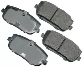 Akebono ProACT Ultra Premium Ceramic Disc Brake Pad Kit - Universal Fitment