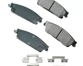 Akebono ProACT Ultra Premium Ceramic Disc Brake Pad Kit ACT1194A - Universal Fitment