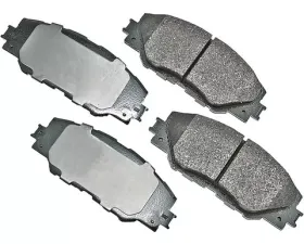 Akebono ProACT Ultra Premium Ceramic Disc Brake Pad Kit - Universal Fitment