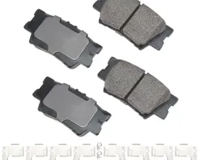 Akebono ProACT Ultra Premium Ceramic Disc Brake Pad Kit ACT1212A - Universal Fitment
