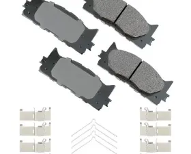 Akebono ProACT Ultra Premium Ceramic Disc Brake Pad Kit ACT1222A - Universal Fitment