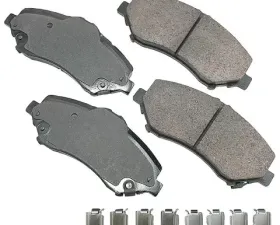 Akebono ProACT Ultra Premium Ceramic Disc Brake Pad Kit - Universal Fitment
