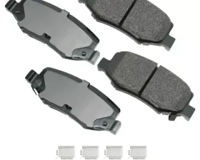 Akebono ProACT Ultra Premium Ceramic Disc Brake Pad Kit - Universal Fitment, ACT1274A