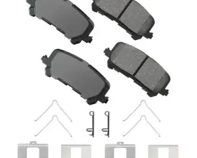 Akebono ProACT Ultra Premium Ceramic Disc Brake Pad Kit - Universal Fitment, ZBAN9