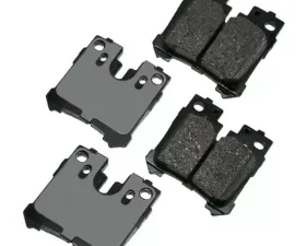 Akebono ProACT Ultra Premium Ceramic Disc Brake Pad Kit - Universal Fitment