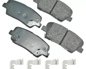 Akebono ProACT Ultra Premium Ceramic Disc Brake Pad Kit ACT1284B - Universal Fitment