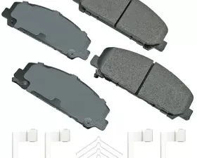 Akebono ProACT Ultra Premium Ceramic Disc Brake Pad Kit ACT1286A - Universal Fitment