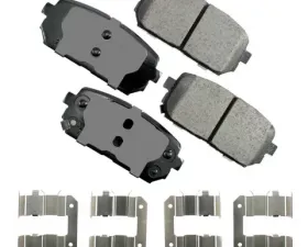 Akebono ProACT Ultra Premium Ceramic Disc Brake Pad Kit - Universal Fitment