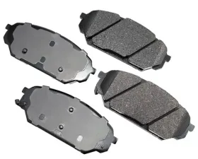 Akebono ProACT Ultra Premium Ceramic Disc Brake Pad Kit - Universal Fitment