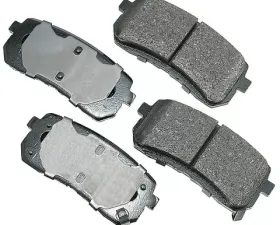 Akebono ProACT Ultra Premium Ceramic Disc Brake Pad Kit - Universal Fitment