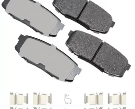 Akebono ProACT Ultra Premium Ceramic Disc Brake Pad Kit ACT1304A - Universal Fitment