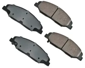 Akebono ProACT Ultra Premium Ceramic Disc Brake Pad Kit - Universal Fitment