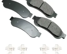 Akebono ProACT Ultra Premium Ceramic Disc Brake Pad Kit ACT1334B - Universal Fitment
