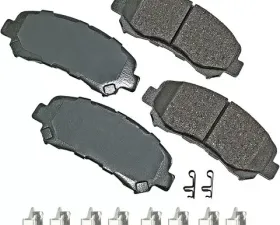 Akebono ProACT Ultra Premium Ceramic Disc Brake Pad Kit ACT1338B - Universal Fitment
