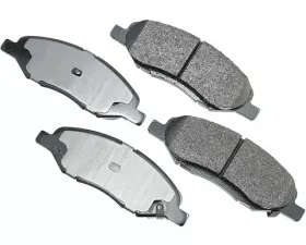 Akebono ProACT Ultra Premium Ceramic Disc Brake Pad Kit - Universal Fitment, OE-Validated