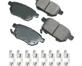 Akebono ProACT Ultra Premium Ceramic Disc Brake Pad Kit ACT1354A - Universal Fitment