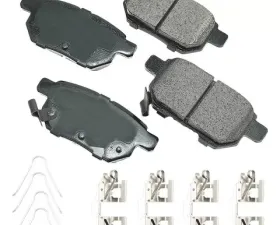 Akebono ProACT Ultra Premium Ceramic Disc Brake Pad Kit - Universal Fitment, ACT1354B