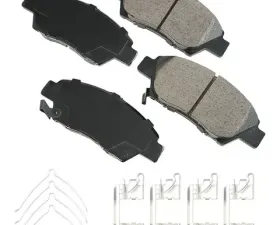 Akebono ProACT Ultra Premium Ceramic Disc Brake Pad Kit ACT1394B - Universal Fitment