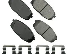 Akebono ProACT Ultra Premium Ceramic Disc Brake Pad Kit ACT1397A - Universal Fitment