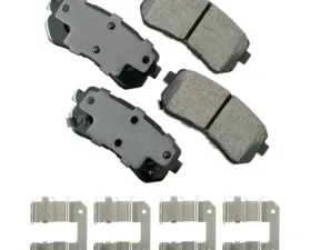 Akebono ProACT Ultra Premium Ceramic Disc Brake Pad Kit - Universal Fitment