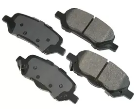 Akebono ProACT Ultra Premium Ceramic Disc Brake Pad Kit - Universal Fitment