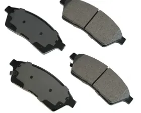Akebono ProACT Ultra Premium Ceramic Disc Brake Pad Kit - Universal Fitment, OE-Validated