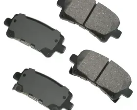 Akebono ProACT Ultra Premium Ceramic Disc Brake Pad Kit - Universal Fitment