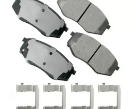 Akebono ProACT Ultra Premium Ceramic Disc Brake Pad Kit - Universal Fitment, OE-Validated