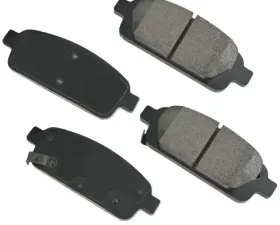 Akebono ProACT Ultra Premium Ceramic Disc Brake Pad Kit - Universal Fitment