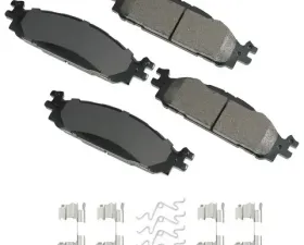 Akebono ProACT Ultra Premium Ceramic Disc Brake Pad Kit - Universal Fitment, ACT1508