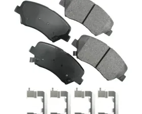 Akebono ProACT Ultra Premium Ceramic Disc Brake Pad Kit - Universal Fitment, OE-Validated