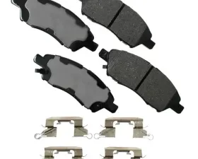 Akebono ProACT Ultra Premium Ceramic Disc Brake Pad Kit ACT1592 - Universal Fitment
