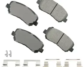 Akebono ProACT Ultra Premium Ceramic Disc Brake Pad Kit - Universal Fitment
