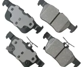 Akebono ProACT Ultra Premium Ceramic Disc Brake Pad Kit - Universal Fitment, ZBAN9