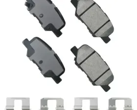 Akebono ProACT Ultra Premium Ceramic Disc Brake Pad Kit - Universal Fitment