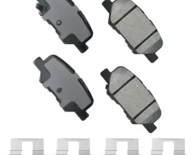 Akebono ProACT Ultra Premium Ceramic Disc Brake Pad Kit ACT1679A - Universal Fitment