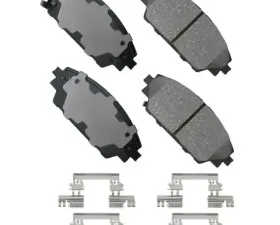Akebono ProACT Ultra Premium Ceramic Disc Brake Pad Kit - Universal Fitment