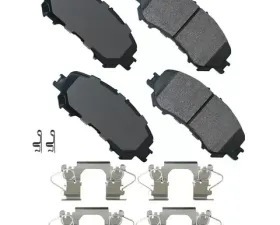 Akebono ProACT Ultra Premium Ceramic Disc Brake Pad Kit - Universal Fitment