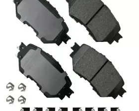 Akebono ProACT Ultra Premium Ceramic Disc Brake Pad Kit - Universal Fitment