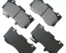 Akebono ProACT Ultra Premium Ceramic Disc Brake Pad Kit - Universal Fitment, OE-Validated