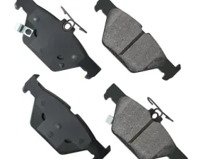 Akebono ProACT Ultra Premium Ceramic Disc Brake Pad Kit - Universal Fitment, OE-Validated