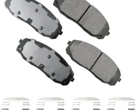 Akebono ProACT Ultra Premium Ceramic Disc Brake Pad Kit - Universal Fitment, OE-Validated