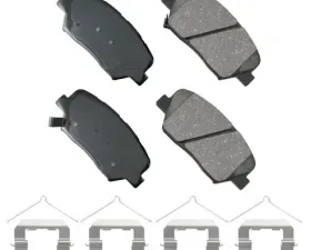 Akebono ProACT Ultra Premium Ceramic Disc Brake Pad Kit - Universal Fitment